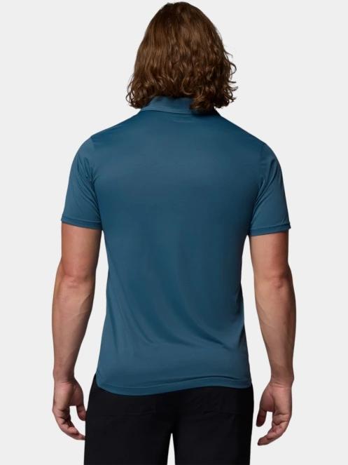 tricou de sport, cu guler pt. barbati Columbia Columbia Hike Polo verde 4