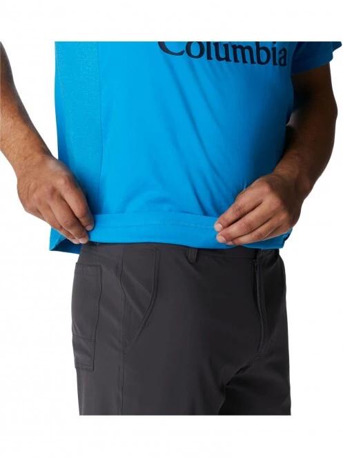 tricou pentru sport, cu maneci scurte pt. barbati Columbia Zero Ice Cirro-Cool Graphic Tee albastru 6