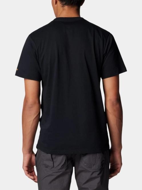 tricou cu maneci scurte pt. barbati Columbia Csc Seasonal Logo Tee negru 4