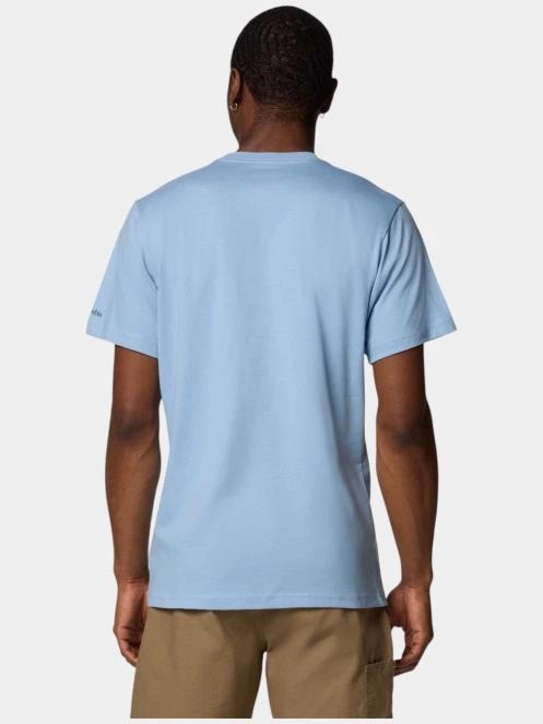 tricou cu maneci scurte pt. barbati Columbia CSC Seasonal Logo Tee albastru 5