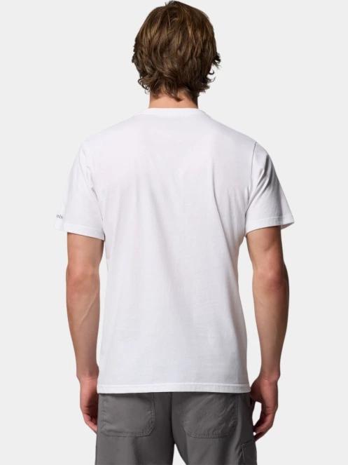 tricou cu maneci scurte pt. barbati Columbia CSC Seasonal Logo Tee alb 4