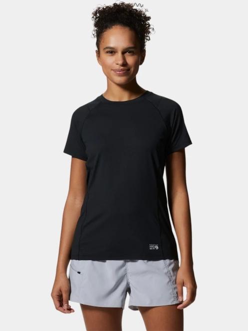 tricou pentru sport, cu maneci scurte pt. femei Mountain Hardwear Crater Lake Short Sleeve negru 2