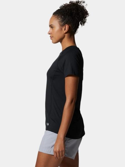 tricou pentru sport, cu maneci scurte pt. femei Mountain Hardwear Crater Lake Short Sleeve negru 3