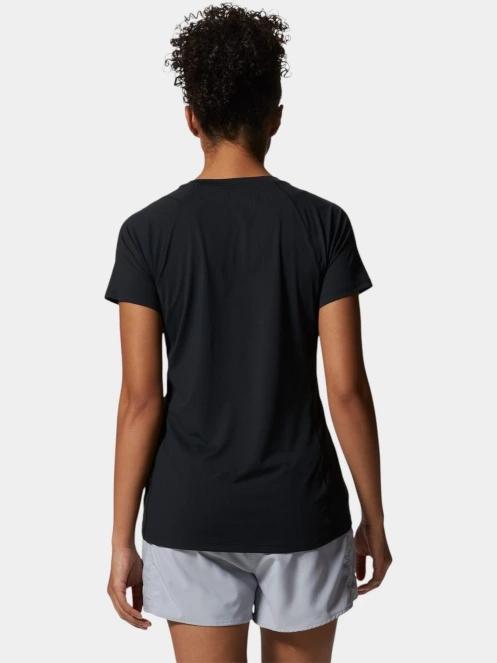 tricou pentru sport, cu maneci scurte pt. femei Mountain Hardwear Crater Lake Short Sleeve negru 4
