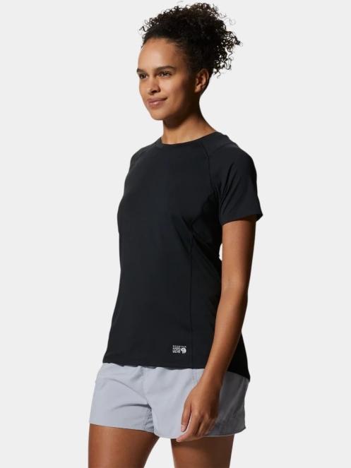 tricou pentru sport, cu maneci scurte pt. femei Mountain Hardwear Crater Lake Short Sleeve negru 5