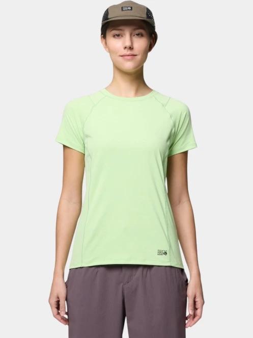 tricou pentru sport, cu maneci scurte pt. femei Mountain Hardwear Crater Lake Short Sleeve verde 2