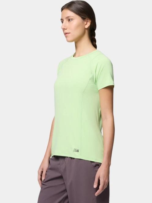 tricou pentru sport, cu maneci scurte pt. femei Mountain Hardwear Crater Lake Short Sleeve verde 5