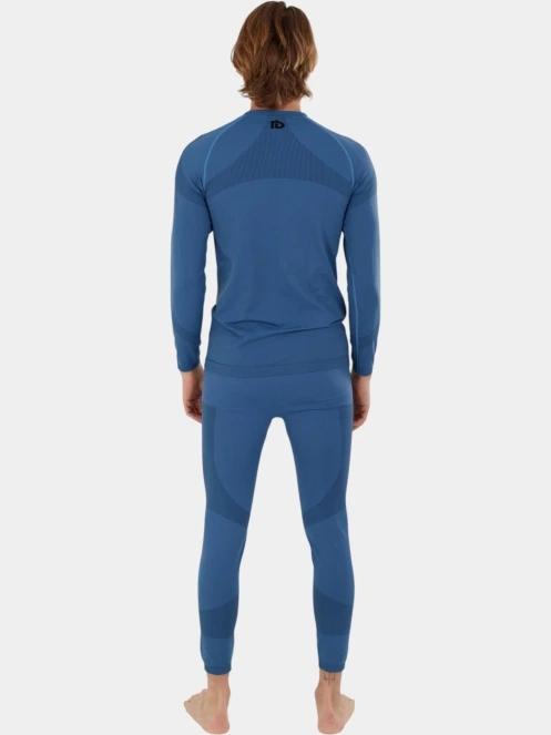 set de lenjerie de corp pt. barbati Fundango Seamless Baselayer Set albastru inchis 2