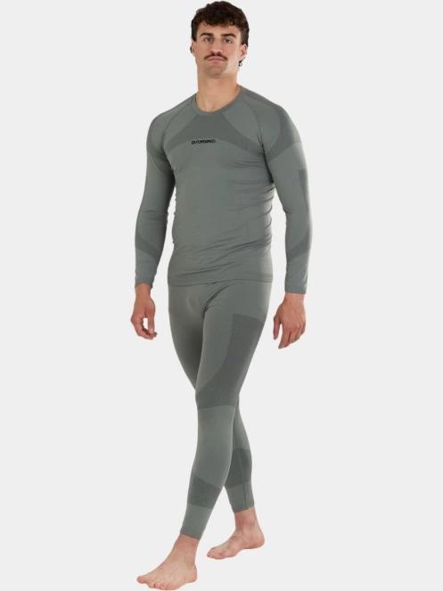 set de lenjerie de corp pt. barbati Fundango Seamless Baselayer Set verde 2