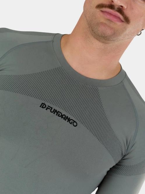 set de lenjerie de corp pt. barbati Fundango Seamless Baselayer Set verde 5