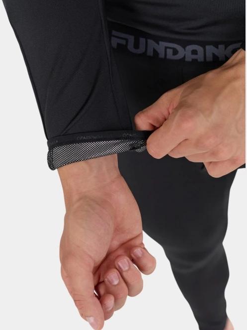 top lenjerie de corp pt. barbati Fundango Novak Baselayer Top negru 7