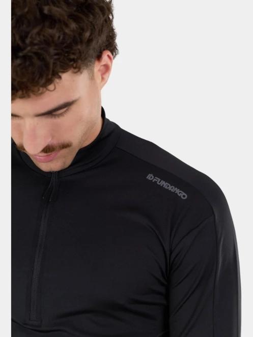 top lenjerie de corp pt. barbati Fundango Novak Baselayer Top negru 8