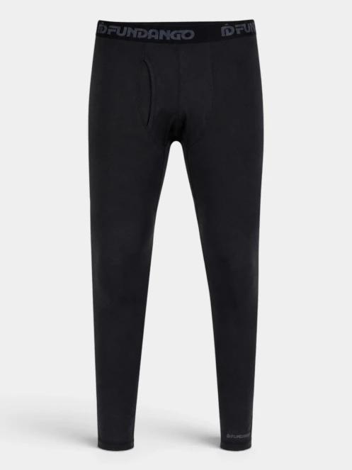 pantaloni de corp pt. barbati Fundango Nero Baselayer Pants negru 9