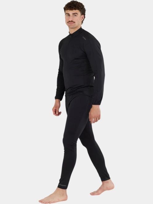 pantaloni de corp pt. barbati Fundango Nero Baselayer Pants negru 4