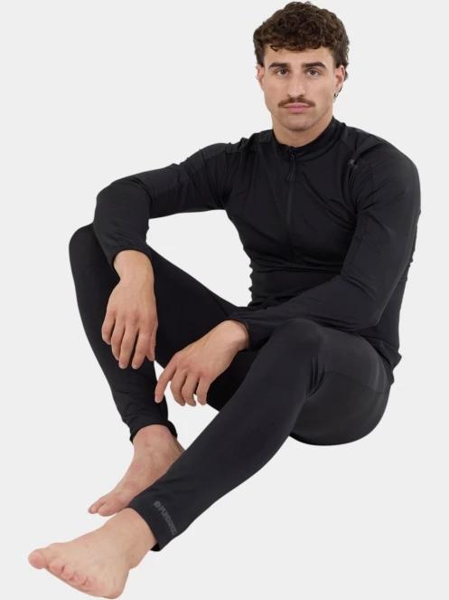 pantaloni de corp pt. barbati Fundango Nero Baselayer Pants negru 5