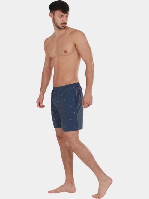 boardshort pt. barbati Fundango Bono Print Boardshorts albastru inchis 4