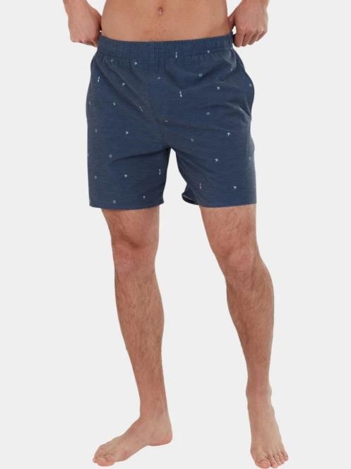 boardshort pt. barbati Fundango Bono Print Boardshorts albastru inchis 5