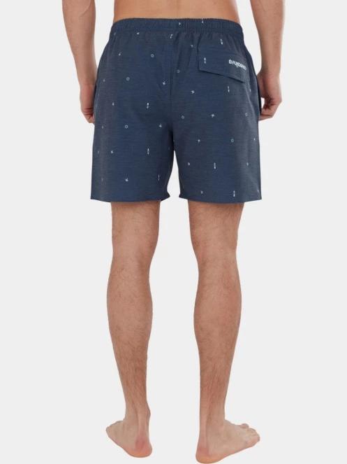 boardshort pt. barbati Fundango Bono Print Boardshorts gri 3