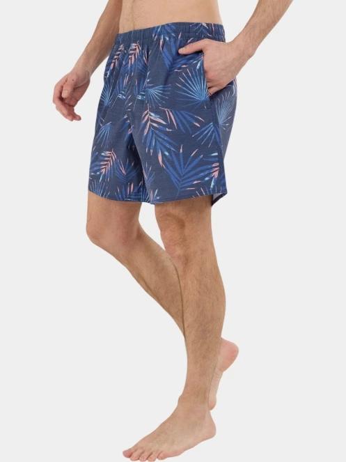 boardshort pt. barbati Fundango Bono Print Boardshorts albastru inchis 5