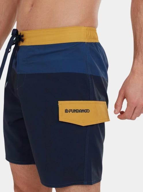 boardshort pt. barbati Fundango Salimu Boardshorts albastru inchis 6