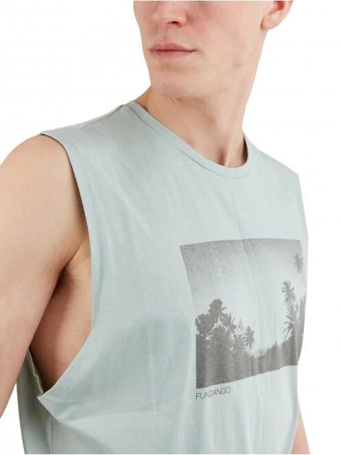 maiou pt. barbati Fundango Glader Tank-T verde 5
