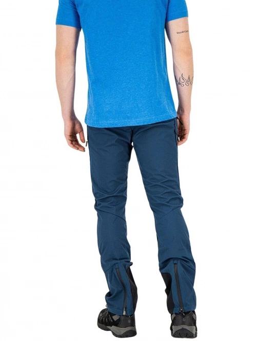 pantaloni de drumetie pt. barbati Fundango ROB Softshell Pants albastru inchis 3