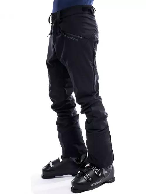 pantaloni de drumetie pt. barbati Fundango ROB Softshell Pants negru 3