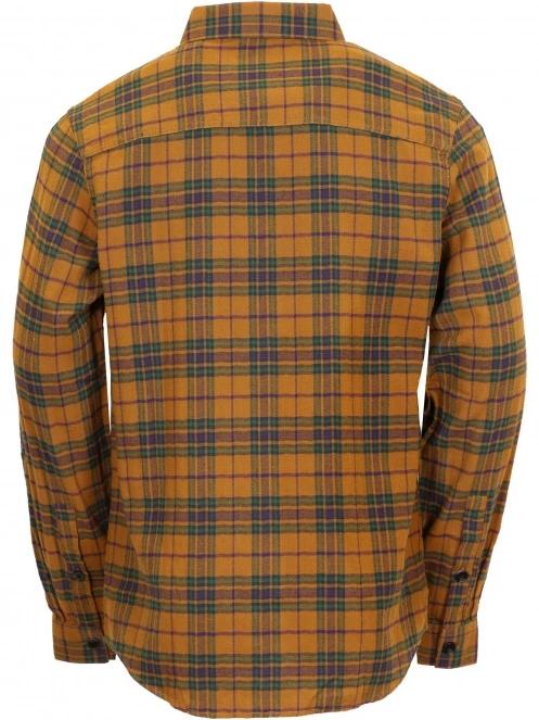 camasa cu maneci lungi pt. barbati Fundango Harris Shirt maro 9