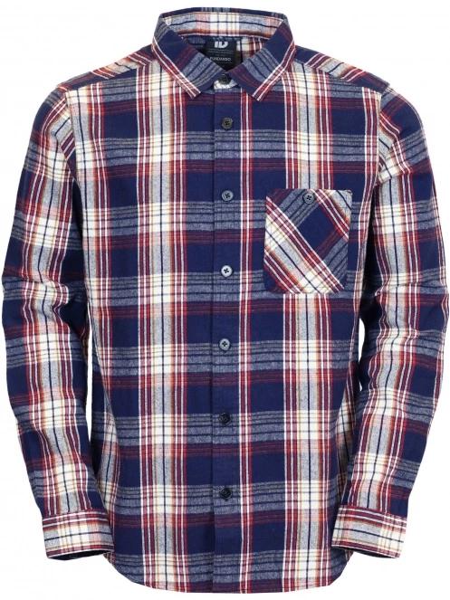 camasa cu maneci lungi pt. barbati Fundango Harris Shirt albastru inchis 9