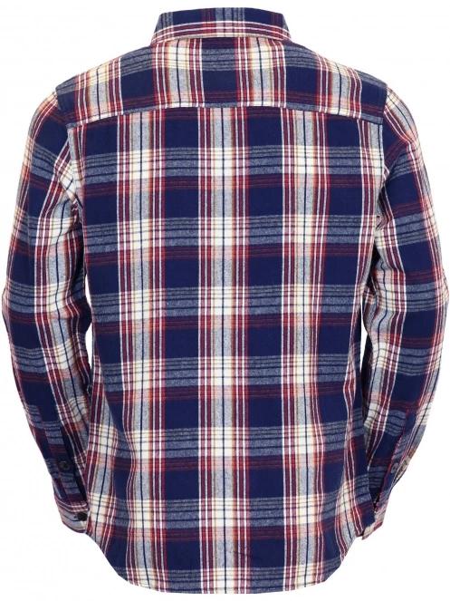 camasa cu maneci lungi pt. barbati Fundango Harris Shirt albastru inchis 10