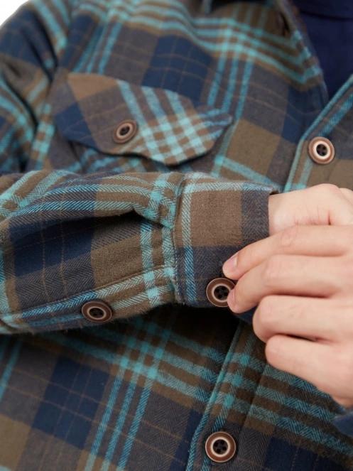 jacheta camasa pt. barbati Fundango Roddy Lined Shirt albastru 8