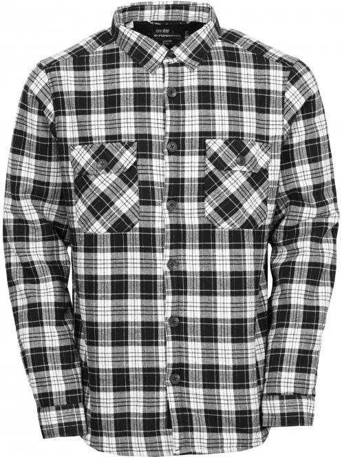 jacheta camasa pt. barbati Fundango Roddy Lined Shirt negru 9