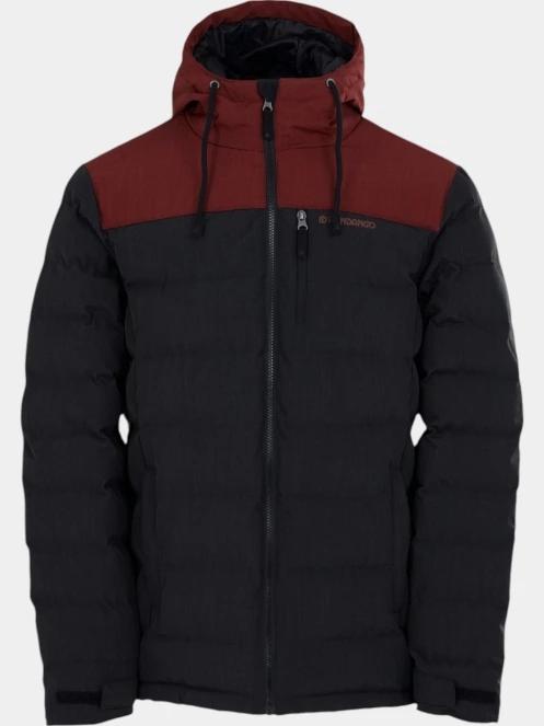 geaca matlasata de tranzitie pt. barbati Fundango Passat Padded Jacket rosu 6
