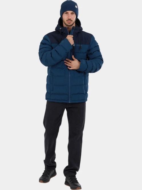 geaca matlasata de tranzitie pt. barbati Fundango Passat Padded Jacket albastru 4