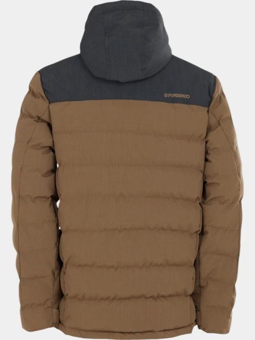 geaca matlasata de tranzitie pt. barbati Fundango Passat Padded Jacket maro 9