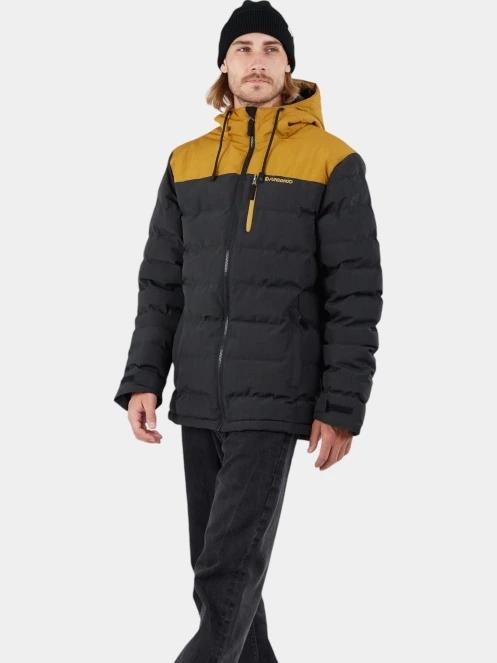 geaca matlasata de tranzitie pt. barbati Fundango Passat Padded Jacket negru 5