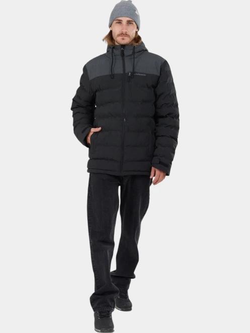 geaca matlasata de tranzitie pt. barbati Fundango Passat Padded Jacket negru 4