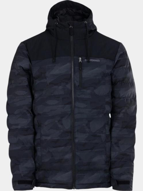 geaca matlasata de tranzitie pt. barbati Fundango Passat Padded Jacket gri 8