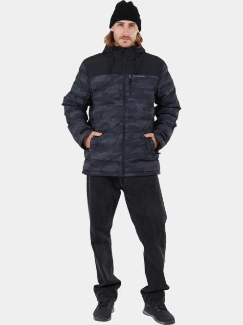 geaca matlasata de tranzitie pt. barbati Fundango Passat Padded Jacket gri 4