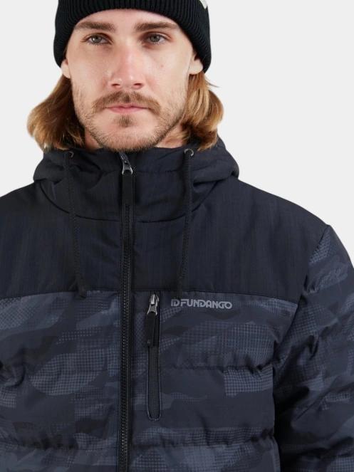 geaca matlasata de tranzitie pt. barbati Fundango Passat Padded Jacket gri 5