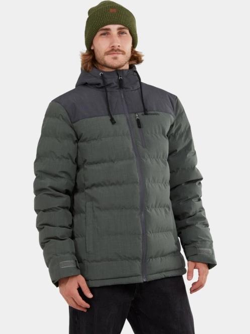geaca matlasata de tranzitie pt. barbati Fundango Passat Padded Jacket verde 2