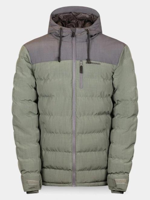 geaca matlasata de tranzitie pt. barbati Fundango Passat Padded Jacket verde 8