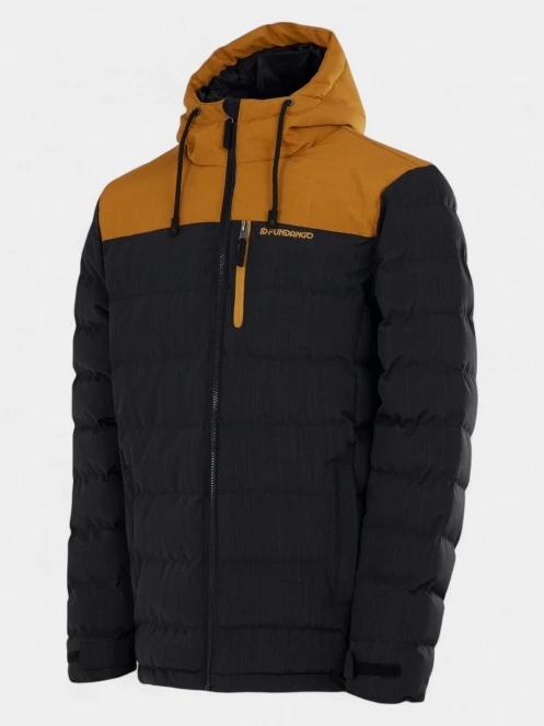 geaca matlasata de tranzitie pt. barbati Fundango Passat Padded Jacket negru 9