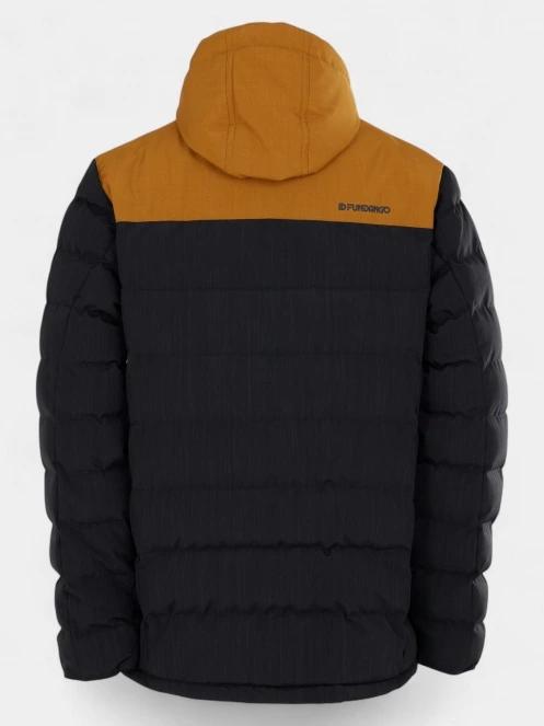 geaca matlasata de tranzitie pt. barbati Fundango Passat Padded Jacket negru 10