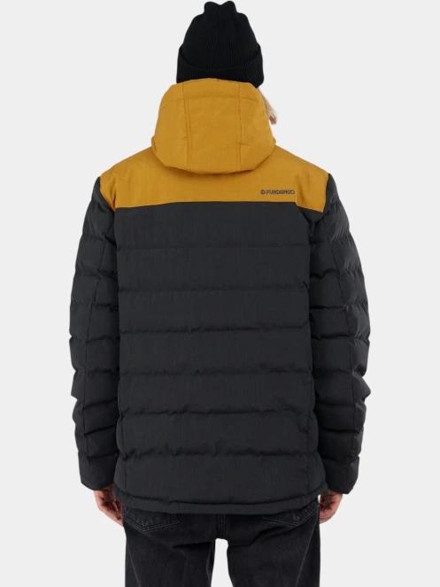 geaca matlasata de tranzitie pt. barbati Fundango Passat Padded Jacket negru 3