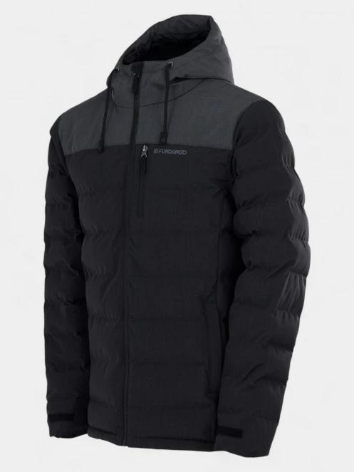 geaca matlasata de tranzitie pt. barbati Fundango Passat Padded Jacket gri 9