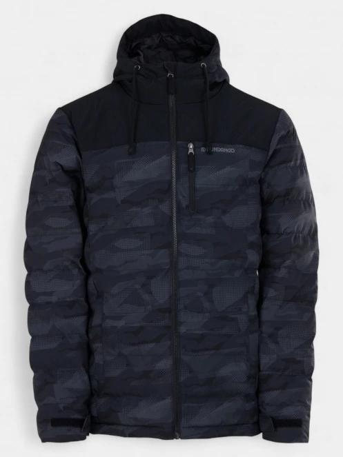 geaca matlasata de tranzitie pt. barbati Fundango Passat Padded Jacket negru 8