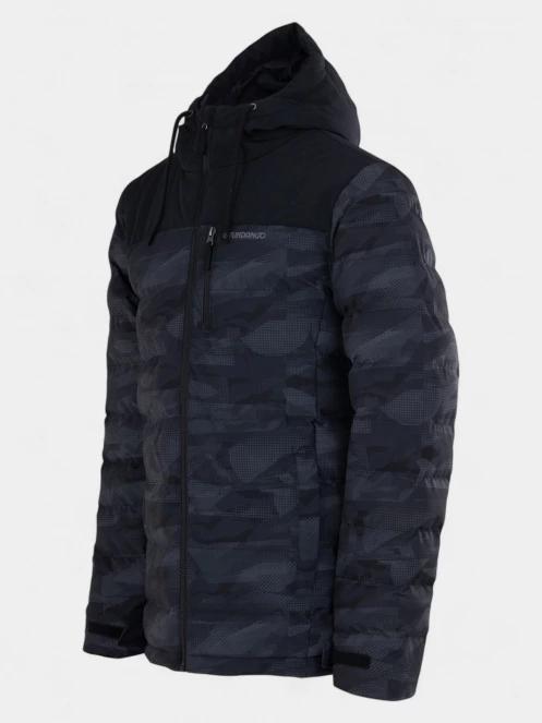 geaca matlasata de tranzitie pt. barbati Fundango Passat Padded Jacket negru 9
