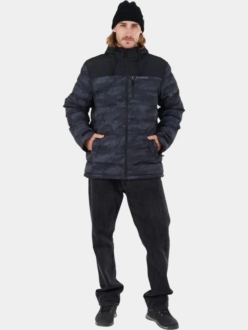 geaca matlasata de tranzitie pt. barbati Fundango Passat Padded Jacket negru 4