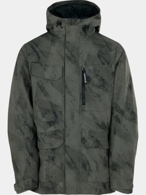 jacheta de iarna pt. barbati Fundango Perill Parka Jacket oliv 8